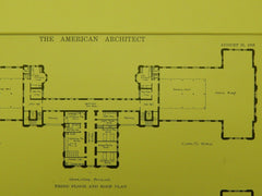 Operating Pavilion, Gallaway Memorial Hospital, Nashville, TN, 1916, Samuel Hannaford & Sons.