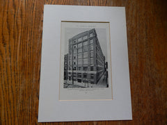 Factory Building of George R. Gregg Co., Toronto, Ontario, Canada, 1918. Bernard H. Prack.