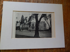 View from Northwest, First Congregational Church, Riverside, CA, 1914. Myron Hunt.