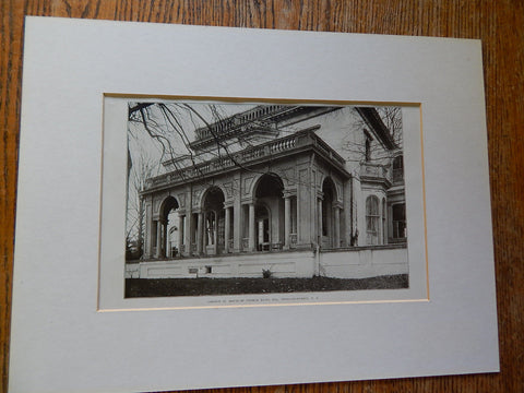 Addition, House of Thomas Hunt, Tivoli-On-Hudson, NY, 1906. Lord & Hewlett.