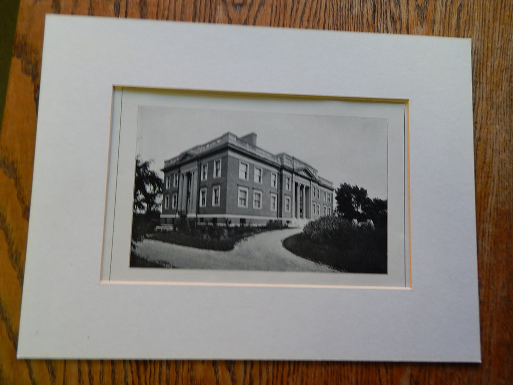 Details of High School Building, Lexington, MA,1904,Lithograph.Cooper/Bailey.