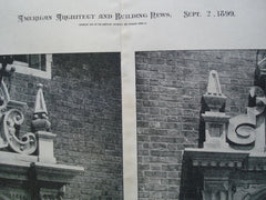 Hopkinson and Craig Doorways: University of Pennsylvania , Philadelphia, PA, 1899, Cope & Stewardson