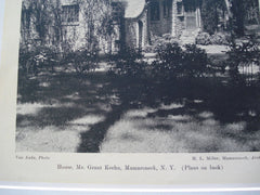 Mr. Grant Keehn House , Mamaroneck, NY, 1926, H. L. Miller
