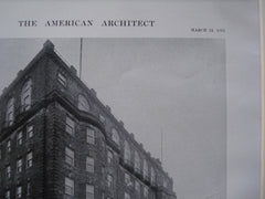 City Club, Boston, MA, 1915, Messrs. Newhall & Blevens