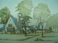 House of J. M. Hawkins , Montclair, NJ, 1926, C. C. Wendehack