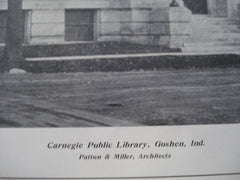 Carnegie Public Library , Goshen, IN, 1904, Patton & Miller