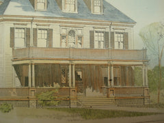 Residence for George P. Howlett, Esq., West Newton, MA, 1891, C. Herbert McClare
