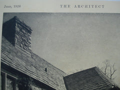 Detail of the Rectory of St. John's Church , Lattingtown, Long Island, NY, 1926, Henry W. Rowe