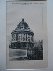 Radcliffe Library Dome , Oxford, England, UK, 1897, James Gibbs