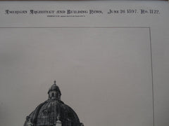 Radcliffe Library Dome , Oxford, England, UK, 1897, James Gibbs