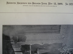 Parlor Chimneypiece in the House of Col. Charles S. Hills , St. Louis, MO, 1900, Barnett, Haynes & Barnett