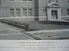 School Building , Riverton, NJ, 1915, Messrs. Heacock & Hokanson