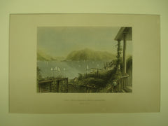 View of the Hudson River from Ruggle's House , Newburgh, NY, 1871, N/A