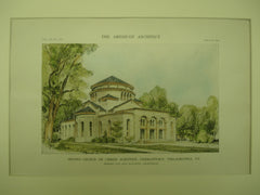 Second Church of Christ Scientist , Germantown, Philadelphia, PA, 1916, Day and Klauder