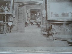Library of George E. Leighton, Esq., St. Louis, MO, 1885, Henry G. Isaacs