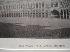 The Town Hall , Ypres, Belgium, EUR, 1885, Unknown