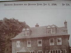 House at Wimbledon, Wimbledon, London, England, UK, 1890, E.J. May