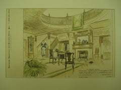 Proposed Alteration to the Residence for Mrs. M. B. Hewitt, Cambridge, NY, 1896, F. R. Comstock