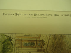 Proposed Alteration to the Residence for Mrs. M. B. Hewitt, Cambridge, NY, 1896, F. R. Comstock