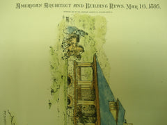 Residence for Mr. Emory McClintock , Morristown, NJ, 1895, Van Campen Taylor
