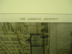 Competition for the Porter Memorial Gateways at Yale Univeristy , New Haven, CT, 1912, Messrs, Howells & Stokes