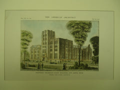 Proposed Michigan Union Building , Ann Arbor, MI, 1915, Messrs. Pond & Pond