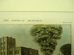 Proposed Michigan Union Building , Ann Arbor, MI, 1915, Messrs. Pond & Pond