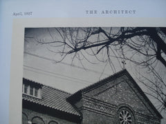 Italian Baptist Church , Newark, NJ, 1927, Electus D. Litchfield & Rogers