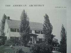 House of John R. Foster, Esq., Winchester, MA, 1915, Mr. Robert Coit