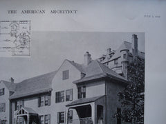 Servant's Cottages for the Hotel Beaconsfield , Brookline, MA, 1912, Mr. J. Lawrence Berry