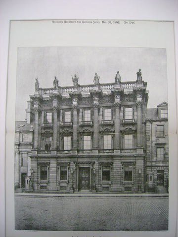 The British Linen Bank, Edinburgh, Scotland, UK, 1898, David Bruce