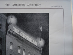 Sketch of the Georgian Restaurant , Boston, MA, 1912, Mr. C.H. Blackall