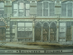 Shillaber Building, Boston, MA, 1876, Cummings and Sears