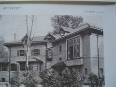 House of Dan Fellows Platt, ESQ, Englewood, NJ, 1909, Messrs. Davis, McGrath & Kiessling