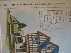 House at Yonkers, Yonkers, NY, 1894, Parish & Schroeder