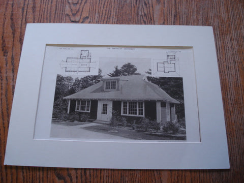 Garage, North Easton, MA, 1909, Mr. S.B. Parker