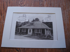Garage, North Easton, MA, 1909, Mr. S.B. Parker