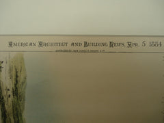 House for Wm. C. Casey, Esq., Tarrytown Heights, NY, 1884, Henry Rutgers Marshall