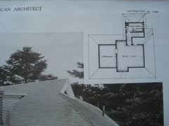 Garage, North Easton, MA, 1909, Mr. S.B. Parker
