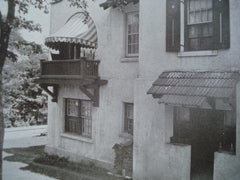 House of A. L. Schaeffer, Esq., University Heights, New York, NY, 1909, Squires & Wynkoop