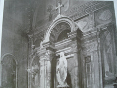 Donovan Memorial Altar at the Church of St. Paul the Apostle , New York, NY, 1909, A. D. Jenkins