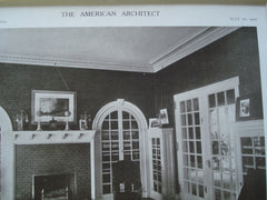 Library and Hall in the House of Mr. George R. Stearns , Summerville, GA, 1909, Kemp & Wendell