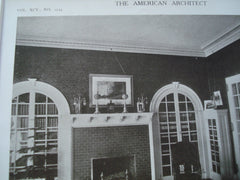 Library and Hall in the House of Mr. George R. Stearns , Summerville, GA, 1909, Kemp & Wendell