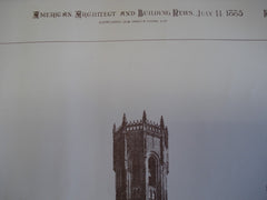 Belfry in Bruges, Bruges, Belgium, EUR, 1885, Unknown