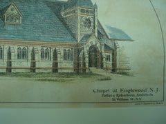 Chapel, Englewood, NJ, 1877, Potter & Robertson