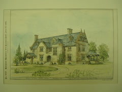 House of John Dixon , Moylan, PA, 1893, Geo. T. Pearson