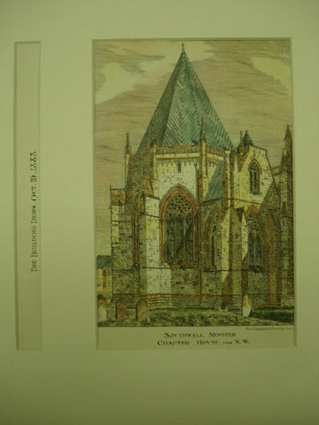 Minster Chapter House , Southwell, Nottinghamshire, England, UK, 1883, Unknown