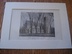 Trinity Episcopal Church, Syracuse, New York. Brazer & Robb. 1916. Original Photograph
