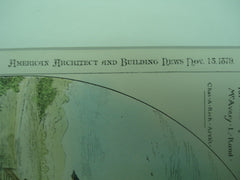 Sketch of the House for Mr. Avery L. Rand, Unknown, 1879, Chas. A. Rich