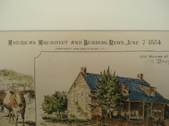 Sketches in Ulster County, New York, Ulster County, NY, 1884, A. E. Davis
